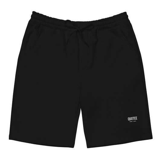 Quotee Simple Men's fleece shorts