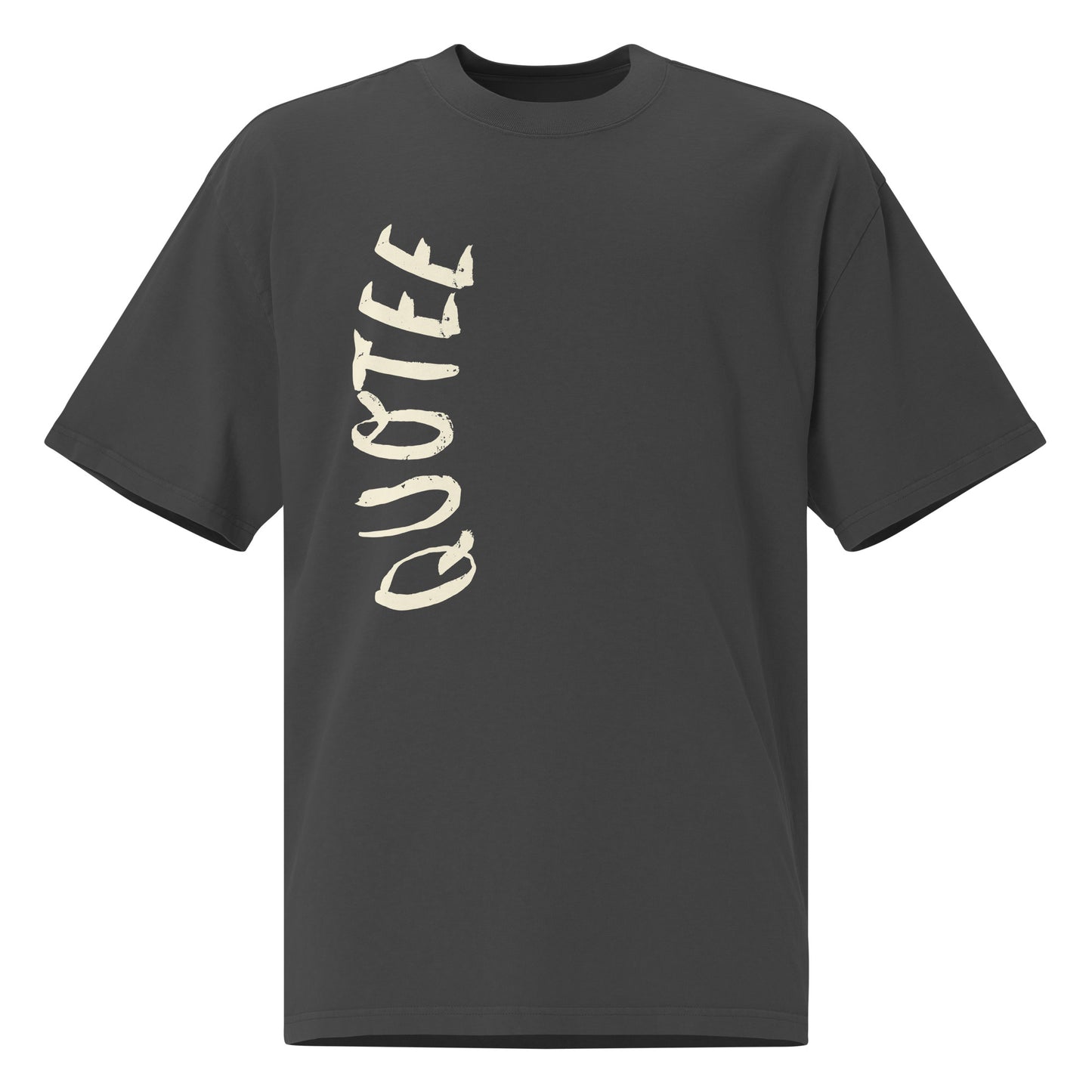 Quotee Oversized 1 of a kind tee