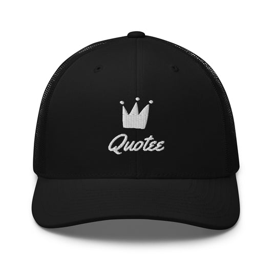 Quotees Branded Trucker cap