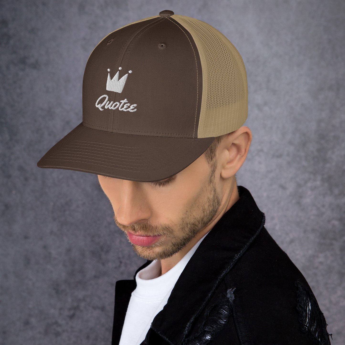 Quotees Branded Trucker cap