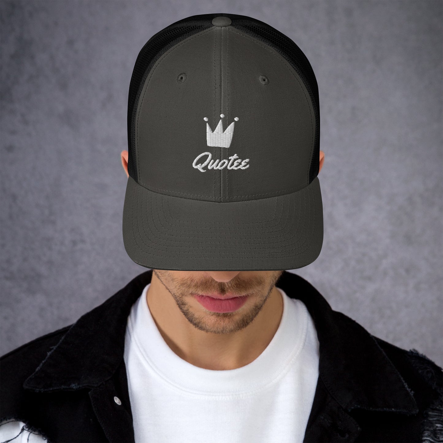 Quotees Branded Trucker cap