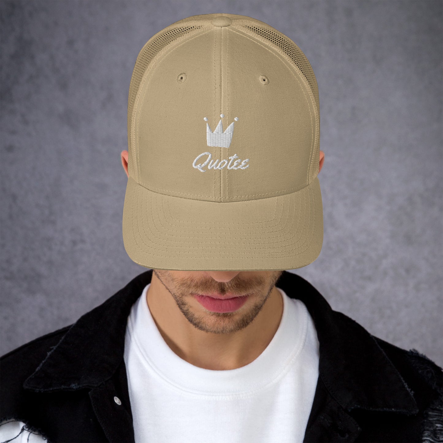 Quotees Branded Trucker cap