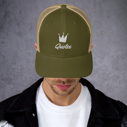 Quotees Branded Trucker cap