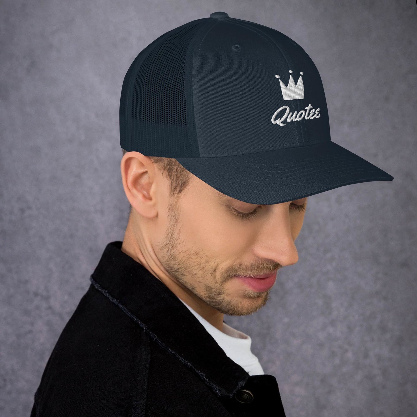 Quotees Branded Trucker cap