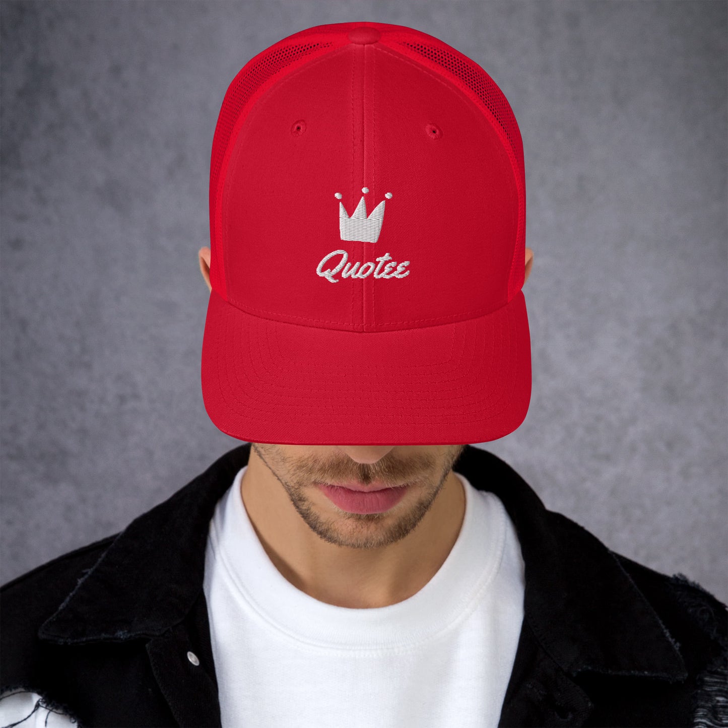 Quotees Branded Trucker cap