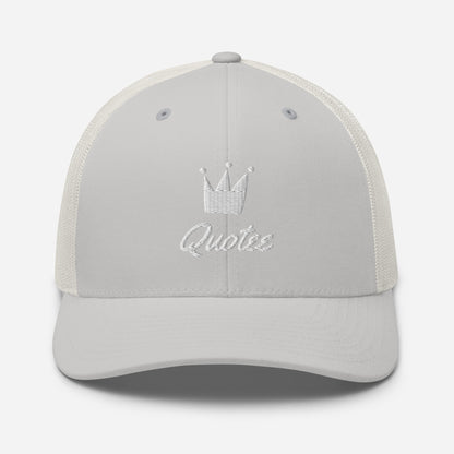 Quotees Branded Trucker cap