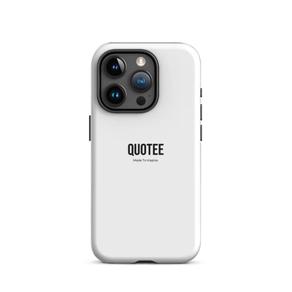 Quotees Simple Tough Case for iPhone®