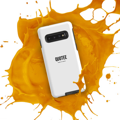 Quotee Simple Tough case for Samsung®