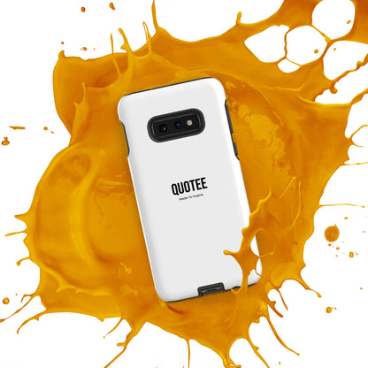 Quotee Simple Tough case for Samsung®