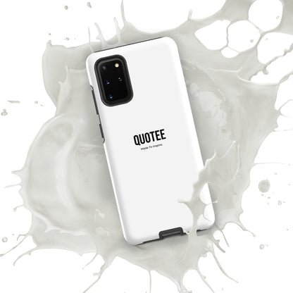 Quotee Simple Tough case for Samsung®