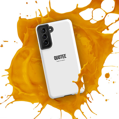 Quotee Simple Tough case for Samsung®