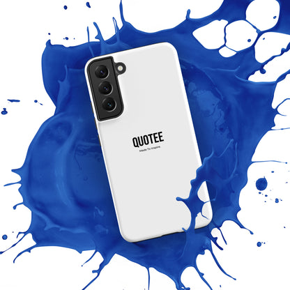 Quotee Simple Tough case for Samsung®