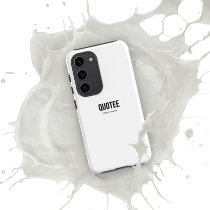 Quotee Simple Tough case for Samsung®