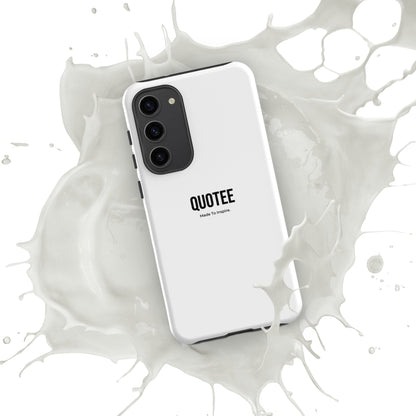 Quotee Simple Tough case for Samsung®