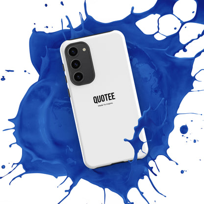 Quotee Simple Tough case for Samsung®