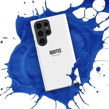 Quotee Simple Tough case for Samsung®