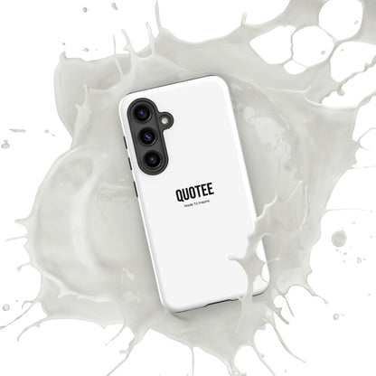 Quotee Simple Tough case for Samsung®