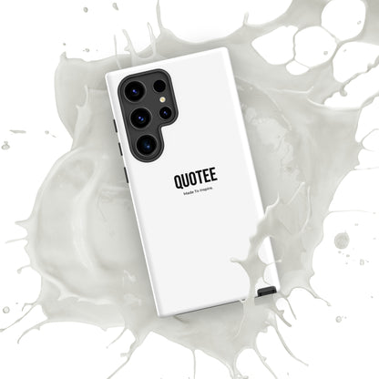 Quotee Simple Tough case for Samsung®