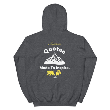 Quotee Mountain Club Unisex Hoodie