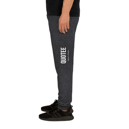 Unique Simple Design Labeled joggers