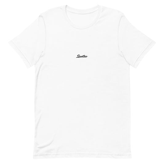 Quotee Signature Unisex t-shirt