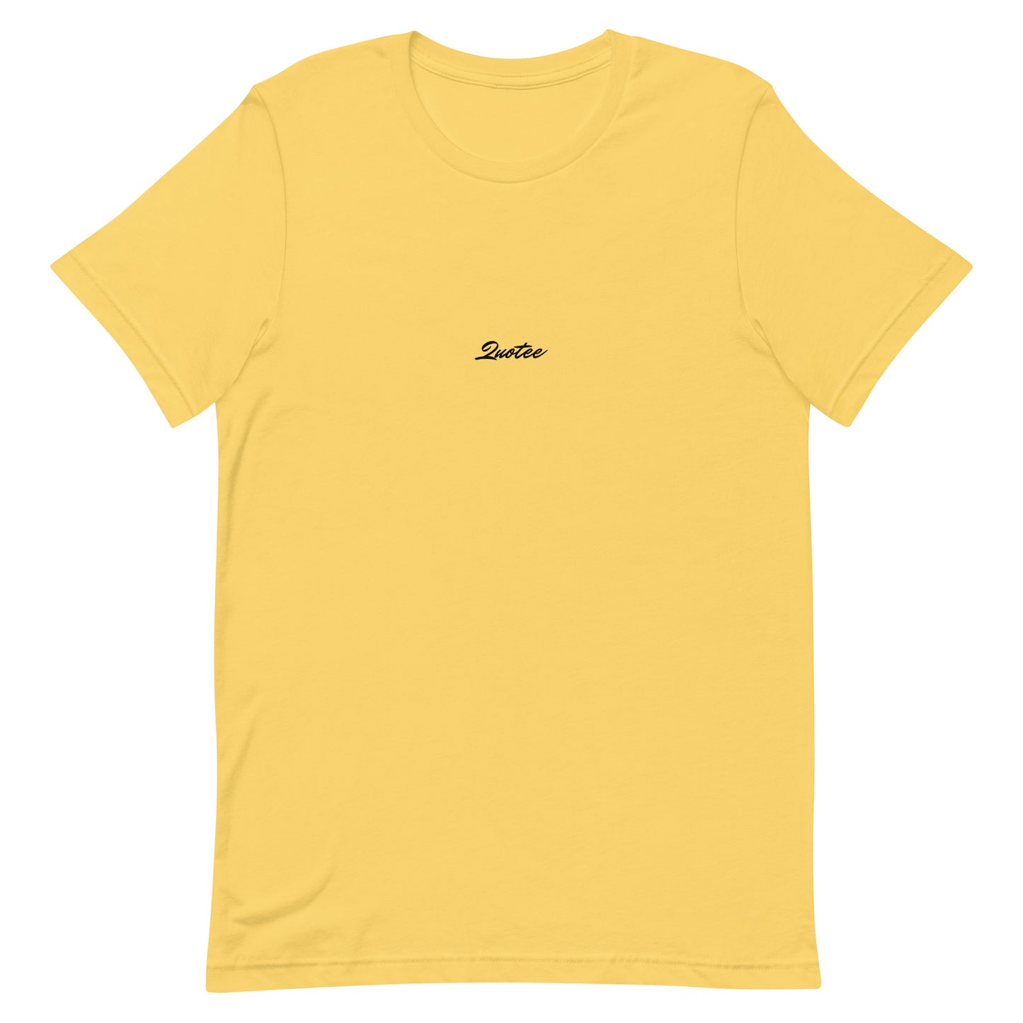 Quotee Signature Unisex t-shirt